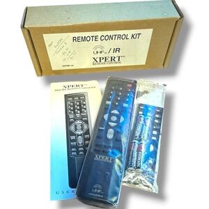 UHF IR Xpert New Remote Control Kit 123470661 AA For Satellite TV